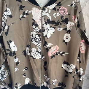 Women’s floral spring jacket